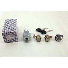 Toyota Corolla AE92 Sedan '88 - '92 Ignition Lock Cylinder + Door Lock + Trunk Lid Lock Key Sets | OE Number : 69005-12780 / 69005-12790